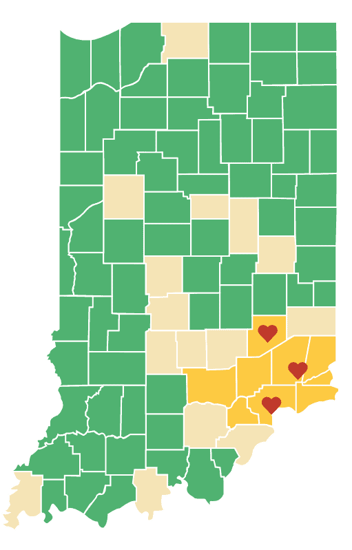 Coverage map